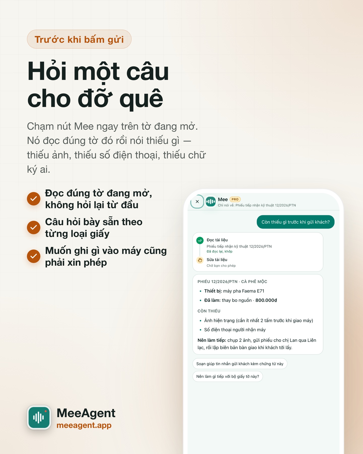 Trước khi bấm gửi: Hỏi một câu cho đỡ quê